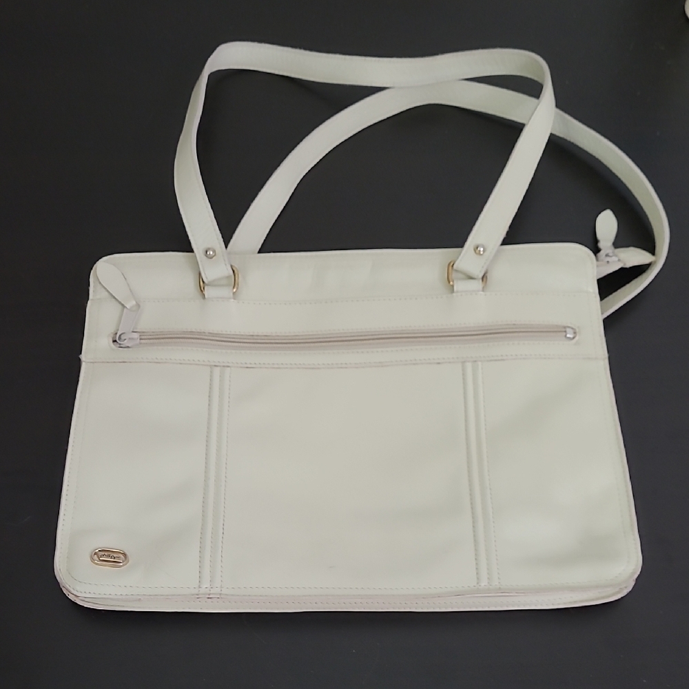 Vintage Phillippe Classic Shoulder Leather  Divided Zipper Compartment